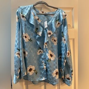 Ann Taylor Factory Blouse XL